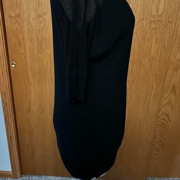 MOSSIMO / BLACK SHORT SLEEVE SWEATER / SIZE LARGE - Picture 6 of 9